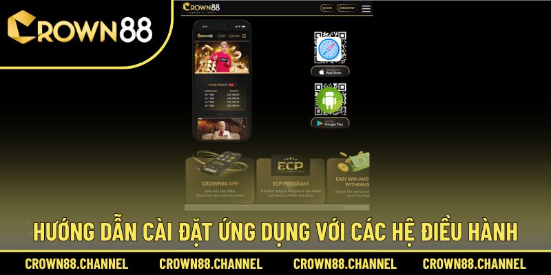 Tải App Crown88 2 Từng thao tác cụ thể trong quy trình download