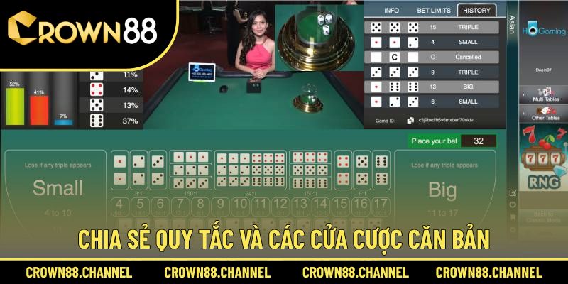 Bật mí luật chơi game Sic Bo chi tiết