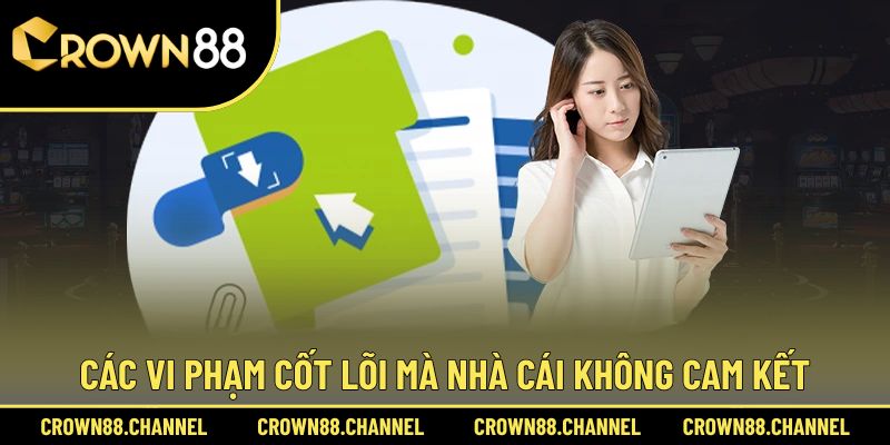 Nội dung các nguyên tắc cần thiết phải nắm